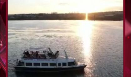 Ankara’da deniz yok ama tekne turu var! Mogan’da gün batımına yoğun ilgi
