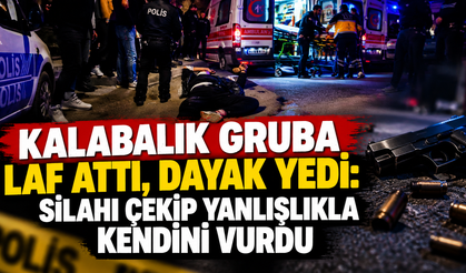 Bursa'da parkta kavga: Dayak yiyince silahına sarıldı, kendi bacağını vurdu!