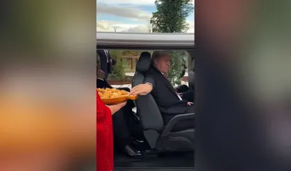Ankara’daki zirvede liderlere geleneksel ikram: Erdoğan da tadına baktı