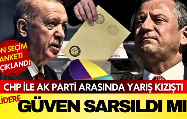 ORC anketinden çarpıcı sonuç: AK Parti ile CHP arasında yarış kızışıyor!