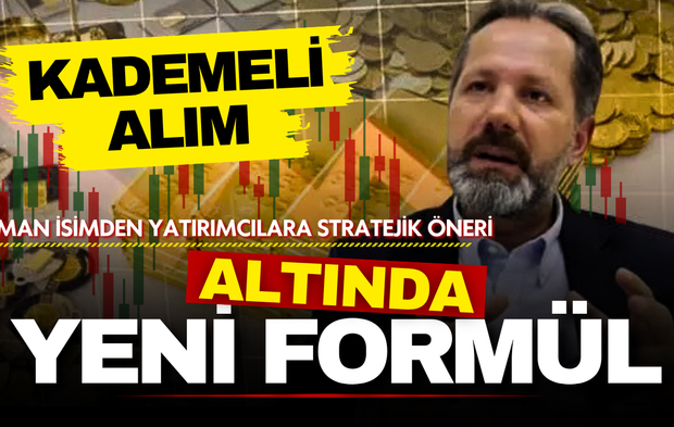 İslam Memiş’ten altın yatırımcılarına uyarı: “Kademeli alım zamanı”