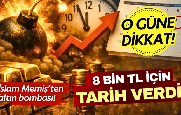 İslam Memiş’ten altın bombası: 8 bin TL için tarih verdi perşembeye dikkat