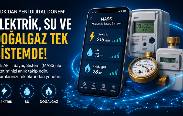 Milyonları ilgilendiren yeni sistem: Elektrik, su, doğalgaz tek sayaçta birleşiyor