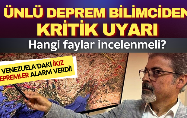 Venezuela’daki ikiz deprem sonrası Türkiye için kritik çağrı: Hangi faylar incelenmeli?
