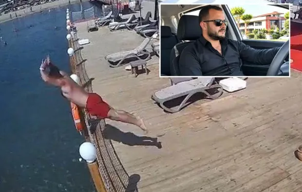 Alanya'da sığ suya balıklama atlayan 3 çocuk babası hayatını kaybetti