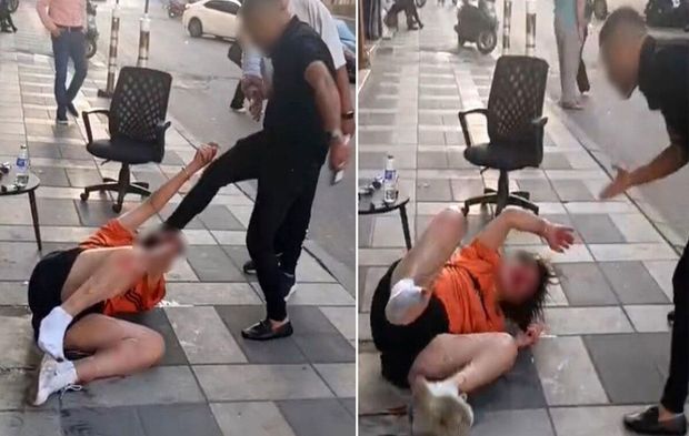 Kilis’te sokak ortasında darp: Saldırı kameraya yansıdı, bir kişi gözaltına alındı