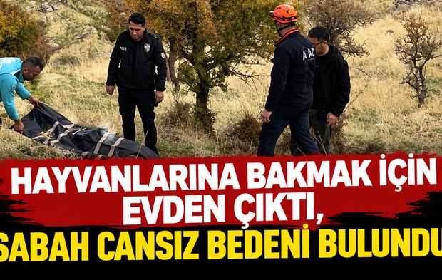 Hayvanlarına bakmak için evden çıktı, sabah cansız bedeni bulundu!