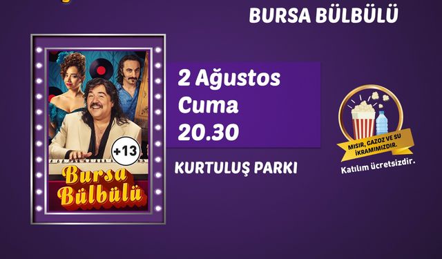 Ankara'da ücretsiz açık hava sinema günleri sürüyor