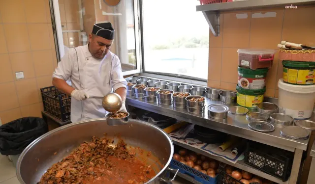 Kahramankazan Belediyesinden sıcak yemek hizmeti