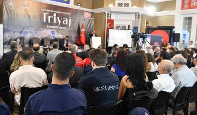 Ankara’da afetlere ilişkin çeşitli görüşler ele alındı