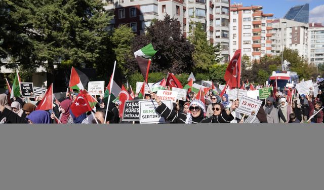 Ankara'da Yahya Sinvar için gıyabi cenaze namazı kılındı