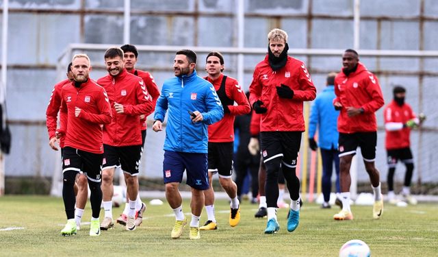 Sivasspor, Kasımpaşa maçı hazırlıkları başladı