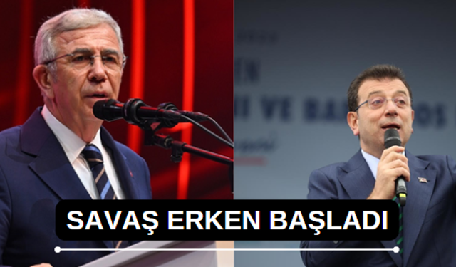 CHP İçindeki Adaylık Mücadelesi Erken Başladı: Mansur Yavaş ve Ekrem İmamoğlu Arasındaki Gerilim Tırmanıyor