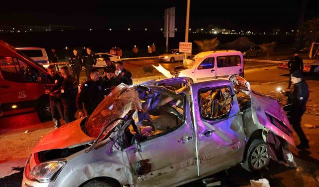 Adana’da trafik kazası: Ters yöne girdi, felakete yol açtı!