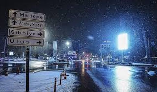 Meteoroloji alarm verdi: Ankara’da bugün hava değişiyor! Ankara hava durumu 29 Ocak 2026..