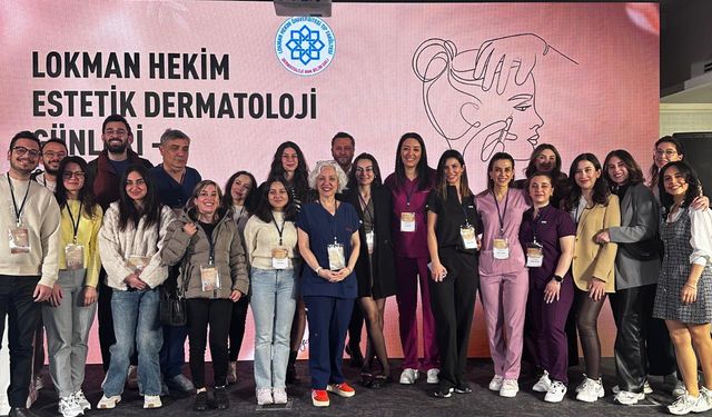 Ankara Lokman Hekim Üniversitesi'nde Estetik Dermatoloji Günleri'ne büyük ilgi