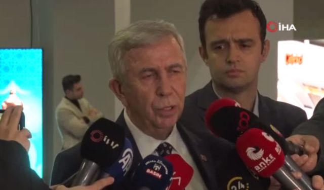 Mansur Yavaş’tan vefat eden gazeteci Hikmet Çetinkaya için taziye mesajı
