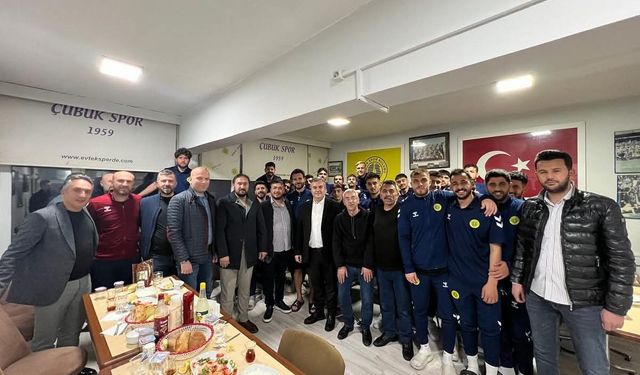 Başkan Demirbaş'tan Çubukspor'a moral ziyareti