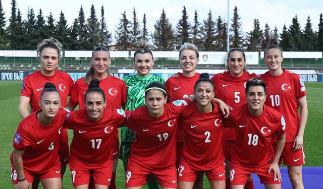 Kadın A Milli Futbol Takımı, Slovenya’ya mağlup oldu