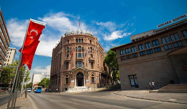 Ankara'nın merkezindeki tarihi bina! Heybetiyle her Ankaralıyı yeniden büyülüyor