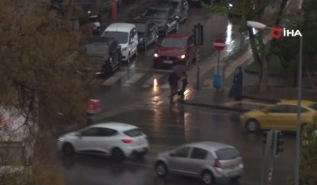 Ankara hafta sonuna yağışla giriş yaptı!
