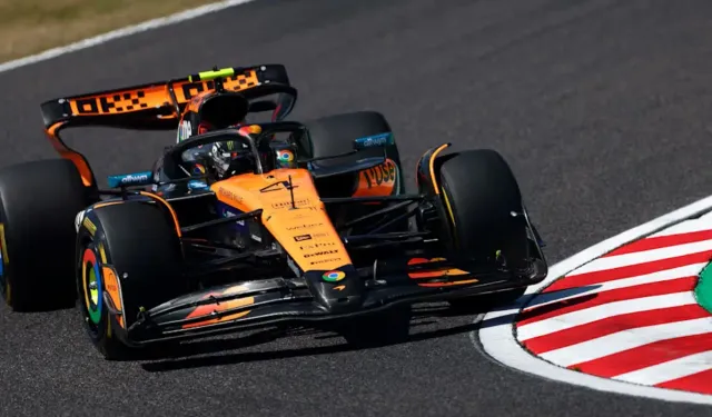 Japonya GP: Norris ilk antrenman seansında tempoyu belirledi