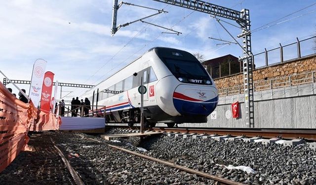 Bakan açıkladı: Ankara-Sivas yüksek hızlı tren hattı 2 yılda rekora koştu!