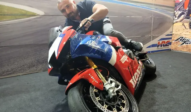Başkent’te açılan Motosiklet Fuarına yoğun ilgi
