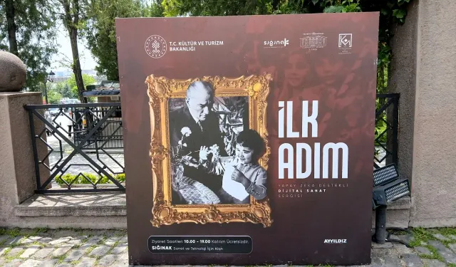Yapay Zekâ Destekli “İlk Adım” Sergisi ilgiyle izleniyor