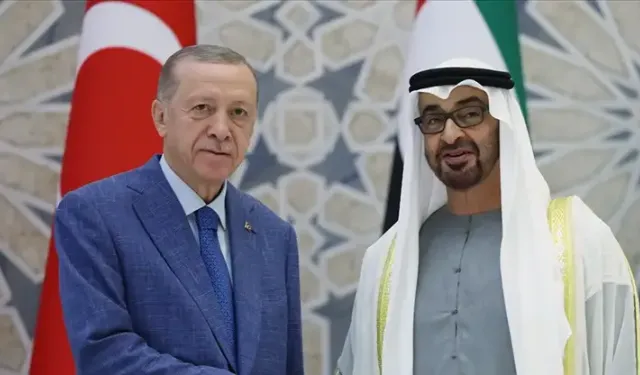 Cumhurbaşkanı Erdoğan BAE Lideri Al Nahyan ile görüştü!