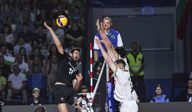 A Milli Erkek Voleybol Takımı, Bulgaristan’ı 3-0 mağlup etti