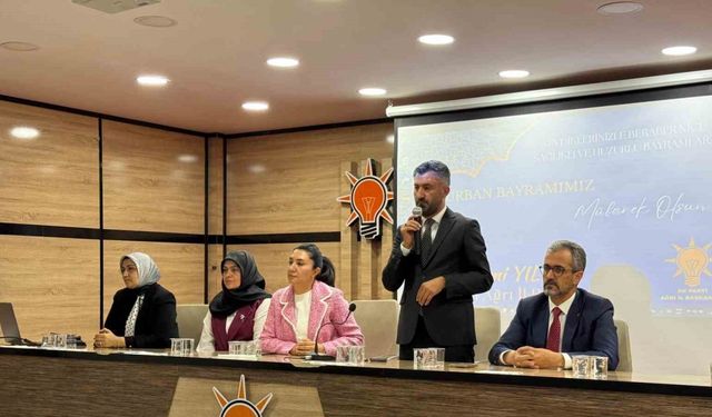 Cumhurbaşkanı Erdoğan'dan AK Parti Ağrı Teşkilatına bayram mesajı