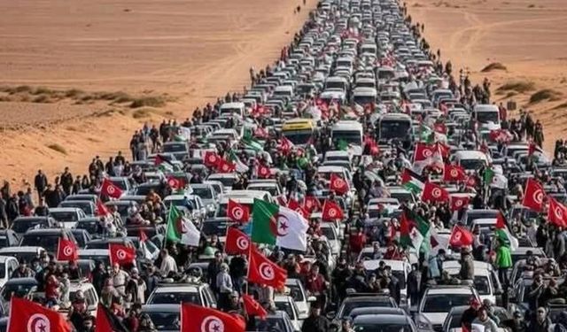 Tarihi direniş başladı! Binlerce aktivist Gazze yolunda