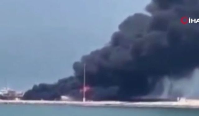 İran'da metanol yüklü gemide patlama: 3 ölü, 10 yaralı