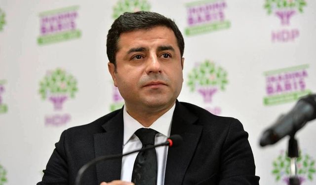 DEM Parti TBMM'ye 'Demirtaş' bırakılsın diye başvurdu