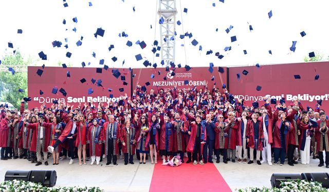 Ankara OSTİM Teknik Üniversitesi'nde mezuniyet coşkusu: Ahilik geleneği yaşatıldı
