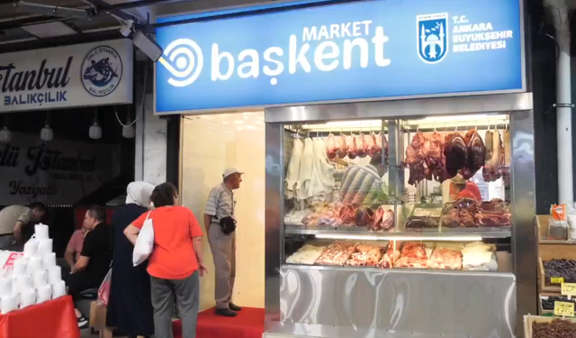 Ankara'da Başkent Market'in 8. şubesi açıldı!