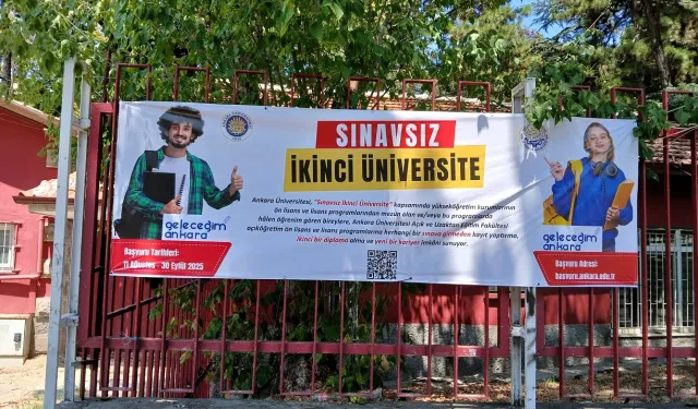 Ankara Üniversitesi’nden ‘Sınavsız İkinci Üniversite” programına çağrı