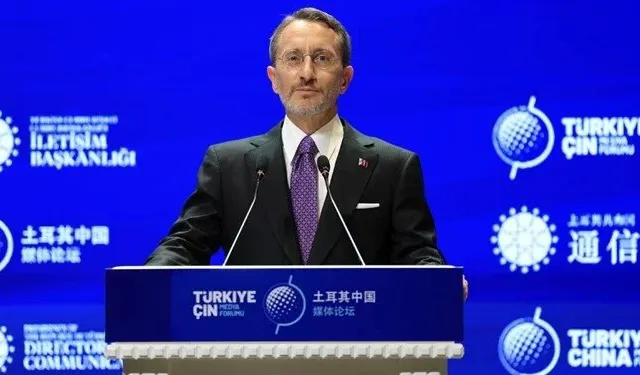 Fahrettin Altun İsrail'e yönelik konuştu: 'En yüksek tepkiyi gösteren ülkelerin başında geliyoruz'