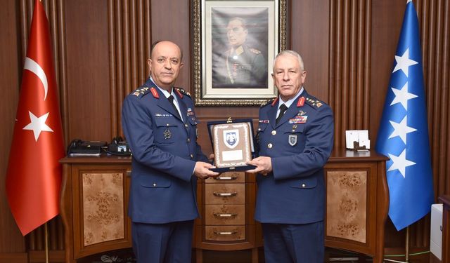 Hava Kuvvetleri’nde görev değişimi! Muharip Hava Kuvveti Komutanlığı görevini Korgeneral Rafet Dalkıran devraldı