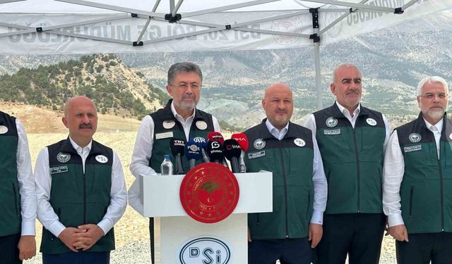 Bakan Yumaklı’dan Adıyaman’da dikkat çeken uyarı: 'Türkiye su stresi çeken ülkeler arasında'