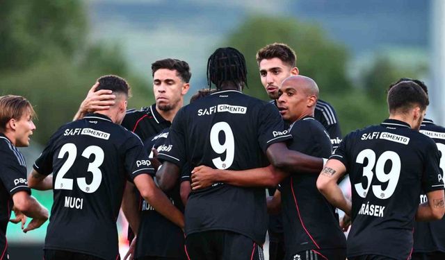 Beşiktaş İrlanda'da gol oldu yağdı:  St. Patrick's'i 4-1 mağlup etti