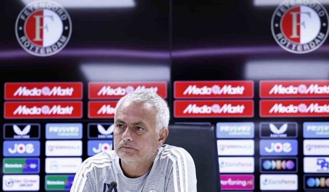 Mourinho’dan Feyenoord macı öncesi dikkat çeken sözler: "Güzel bir meydan okuma"