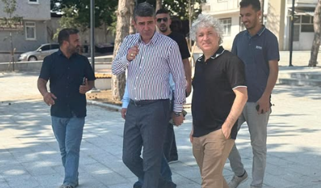 Haymana Belediye Başkanı Koç Prof Dr. Ömer Özkan'a çalışmalar hakkında bilgi verdi