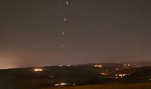 Gökyüzünde ışık treni: Starlink uyduları Ankara semalarında!