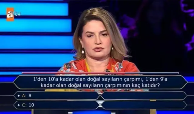 Yarışmada ODTÜ mezununun zor anlar yaşadığı soru şaşkına çevirdi