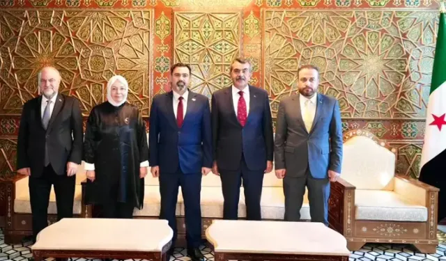 Milli Eğitim Bakanı Yusuf Tekin’den Şam ziyareti: 'Eğitim iş birliğini güçlendireceğiz'