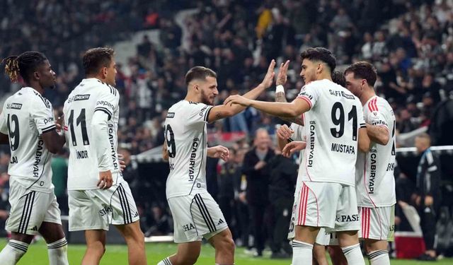 Trendyol Süper Lig: Beşiktaş Kocaelispor'u 3-1 mağlup etti