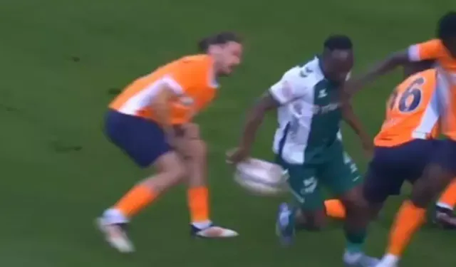 Konyaspor-Başakşehir maçında tartışmalı gol krizi: "Türk futbolunda elle asist yapıldı"