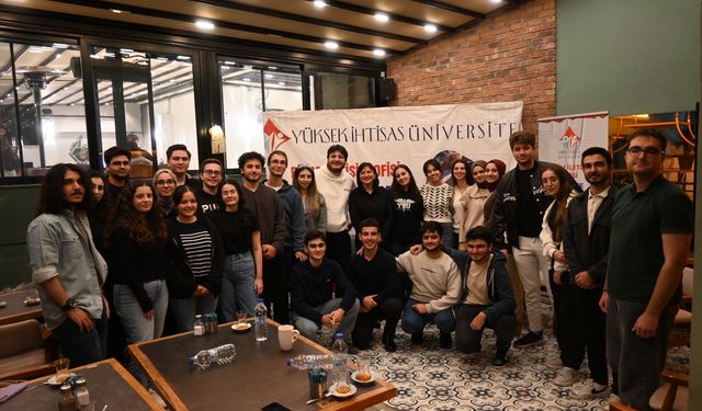 Ankara Yüksek İhtisas Üniversitesi'nde "Kariyer Kahveleri" söyleşisine yoğun ilgi